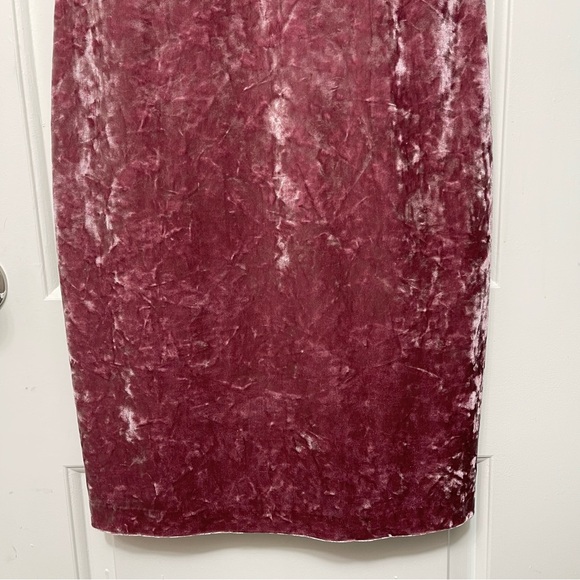 New Guess Velvet Bodycon cocktail Mini Dress Size 10 - Picture 6 of 9